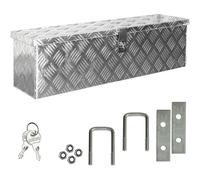Subzonal-Truck Box Caisse De Transport Remorque Boîte À Outils Chequer Plaque En Alu D035 Y Compris Matériel De Montage