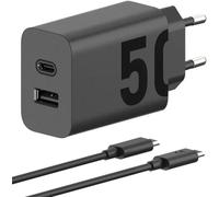 Subzonal-Turbo Power Chargeur 50 W Pour Motorola Mc-507 Câble De Charge Usb Câble De Données Adaptateur Bloc D'alimentation Pour Motorola Edge 40 30 20 Moto G84 G82 G73 G54 G53 G52 G31 G23 G22 Moto G