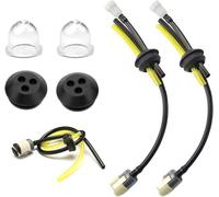 SUBZONAL-Tuyaux D'essence Avec Filtre,Universel Filtre à Essence kit,Tuyau de Carburant Pour Débroussailleuse,Durites D'essence de Tondeuses Avec Poire d Amorçage,Pour le Jardinage et L'agriculture,2