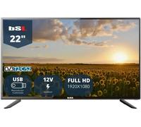 SUBZONAL-TV 22" BSL-22112 V - LED - Lecteur multimédia USB - TDT2 (DVBT2) - Connecteur HDMI - 1920X1080p - Classe d'efficacité énergétique F - .Alimentation en 12v et 220v.