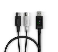 SUBZONAL-U2MIDI Pro - Câble MIDI USB haute vitesse avec filtre et mappeur - Interface USB-MIDI Plug & Play pour ordinateur/portable/PC vers instrument/appareil MIDI - 6.5ft