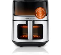 SUBZONAL-Ufesa Heron Max, Friteuse Air Fryer 8 L, Double Résistance, Air Fryer Cuisseur Vapeur, Fenêtre Pour le Contrôle de la Cuisson, Technologie Air Pulse Ultra 360ºC, 2000 W