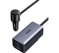 Subzonal-Ugreen 130w Allume Cigare Usb C Gan Pd3.0 Qc 4.0 Pps Chargeur Voiture Rapide Qutre Ports Compatible Avec Iphone 16 Plus Pro Max 15 Macbook M3 M2 M1 Galaxy S24 Ultra Ipad Air