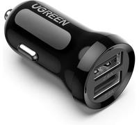 Subzonal-Ugreen Dual Usb-A 24w Chargeur Voiture Noir