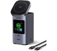 Subzonal-Ugreen Nexode 145w Batterie Externe 20000mah Qi2 15w Power Bank Usb C 100w 3 Ports Charge Rapide Pd 3.0 Chargeur Portable Écran Tft Compatible Avec Iphone 16 15 14 13 Galaxy S25 S24 S23 Macb