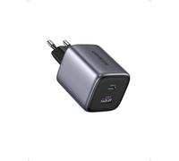 Subzonal-Ugreen Nexode 35w Chargeur Usb C Rapide Iphone 2 Ports Gan Prise Secteur Compatible Avec Iphone 16 15 14 13 12 Plus Pro Max Pixel 9 8 Pro 7a Galaxy S25 S24 S23 A56 A16 A06 Ipad Macbook Air (