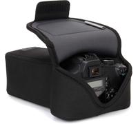 SUBZONAL-USA Gear Housse Appareil Photo Reflex Numérique Et Étui pour Objectif Zoom avec Protection Et Rangement en Néoprène - Compatible avec Canon, Nikon, Sony, Olympus, Pentax Et Plus - Noir