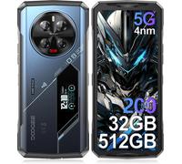 SUBZONAL-V40Pro Telephone Portable Incassable 5G Android 14,36Go512Go-2To Extensible Smartphone Incassable,Écran arrière de 1,47,4nm D7300 CPU,8680 mAh 33W,6,78 FHD120 Hz,WiFi6/Empreinte/Face ID NF