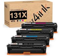 SUBZONAL-v4ink CF210X 131X Cartouches de Toner remanufacturées compatibles pour HP 131X 131A CF210X CF211X CF213X CF212X pour Une Utilisation avec HP Laserjet Pro 200 MFP M276n M276nw M251n M251nw (L