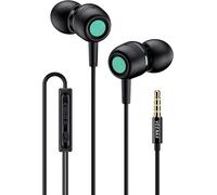 SUBZONAL-VEENAX M3 Écouteurs Filaires, Oreillettes Intra-Auriculaires avec Microphone et Bass, Contrôle du Volume, Casque Stéréo pour Téléphone Smartphone Ordinateur Tablette PC MP3, Earphones Jack 3