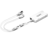 SUBZONAL-VONETS VAP11G-500S Pont WiFi Industriel 2,4 GHz/répéteur/Mini routeur/Ethernet vers WiFi Adaptateur Hotspot Extender avec 2 Ports RJ45/antennes alimenté par pour Les périphériques réseau de