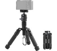 SUBZONAL-VT-20 52 cm Mini Trépied de Bureau en Aluminium avec Rotule 360°, Trépied de Bureau Compact pour Caméscope Vidéo Appareil Photo Reflex Numérique, Charge Jusqu'à 6 kg - 4289