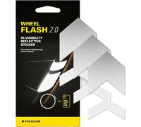 Subzonal-Wheel Flash 2.0 - Autocollants Haute Visibilité Pour Jantes Et Roues De Vélo - 12 Autocollants Prédécoupés, Étanches, Adaptés À Toutes Les Roues Et Jantes