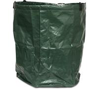 SUBZONAL-Windhager 06779 Sac de Jardin, Sac de Jardin, pour déchets de Jardin, Sac à déchets de Jardin, Sac à Feuilles, Pliable, Peu encombrant, Vert, 200 g/m², diamètre 45 x 50 cm