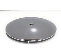 SUBZONAL-Wirquin 30719719 Dôme en ABS chromé pour bonde évacuation bonde de douche extra-plate, chromé