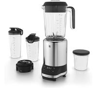 SUBZONAL-WMF Blender, Mixeur, 6 vitesses, 3 programmes auto, Bol 1,2 L, Accessoires en Tritan sans BPA, Inox 18/10 Cromargan, Lames amovibles, 2 bouteilles incluses, 1200 W, Kult Pro 0416530011