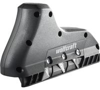 SUBZONAL-wolfcraft 4009000 - Rabot d'Angle Triple - Rabot Plaquiste à Chanfreiner - 3 Lames Trapèzes 52/0