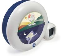Subzonal-X Kid Sleep - Réveil Educatif - Enfant - Jour/Nuit - Musical - Veilleuse & Réveil - Fille Et Garcon - Secteur Ou Pile - Moon 3 En 1 - Blanc