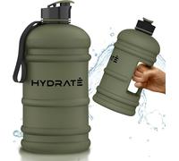 Subzonal-Xl Bouteille D'eau 2,2 L - Bouteille De Gym Avec Sangles De Transport - Gourde Fitness - Sans Bpa, Pop-Up Bouchon - Pour Le Sport, Le Yoga Et Les Activités De Plein Air (Matte Camo)