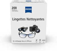 SUBZONAL-ZEISS - Lingettes Nettoyantes pour Lunettes, Écrans, Smartphones et Appareils Photos, sans Risques de Rayures avec Séchage Rapide, Sachet au Format Individuel 15cm X 13 cm, Pack de 200