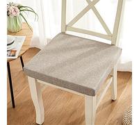 SUCADA Coussin de siège en Mousse à mémoire de Forme pour Fauteuil, Coussin rehausseur antidérapant, Coussin de siège Confortable pour intérieur et extérieur, Voiture, Bureau, canapé (45 x 45 x 5 c