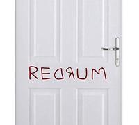 SucAda Redrum from The Shining Halloween Wall Sticker 22x14 cm
