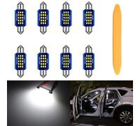 SUCANY Ampoules LED C5W 39mm Blanc 12V 24V,6418 6461 Feston C5W Voiture Ampoule LED,330LM 1.5W 15SMD 2016 LED Chipsets,Canbus,pour Éclairage Intérieur Éclairage Plaque d'Immatriculation (8 Pieces)