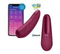 Succ clitoridienne rechargeable avec application de stimulateur vaginal en si...