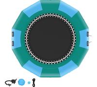 SucceBuy 12 pieds trampoline aquatique gonflable, piscine, jouet de mer, plate-forme de natation à saut excitant