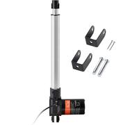 SucceBuy 12 V, 12 pouces Actionneur linéaire haute performance 1320 lbs/6000 N, 0,19"/s Actionneur de mouvement linéaire avec support de montage et protection IP44 pour portes électriques, machines in