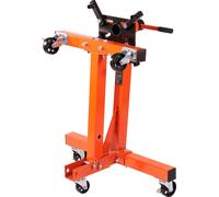 SucceBuy 1500 lbs support moteur, support moteur rotatif 3/4 tonnes avec tête réglable à 360 degrés, chariot de levage pliable en fonte, 5 roues pivotantes, 4 bras réglables, outil d'entretien du véhi