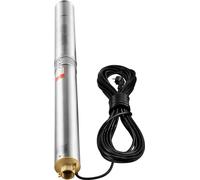 SucceBuy 1500 W Pompe submersible pour puits profond - 9,8 m³/h de débit 108 m de hauteur de refoulement Acier inoxydable
