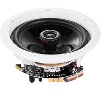 SucceBuy 2 PCs 6,5'' haut-parleurs de plafond Bluetooth, 150 W, système de haut-parleurs de plafond et muraux à montage affleurant avec une impédance de 8 Ω, pour le salon, la chambre à coucher ou les