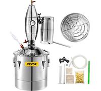 SucceBuy 20L-70L distillateur d'alcool Machine équipement de brassage de bière bricolage vin Moonshine appareil distributeur Kit appareil ménager