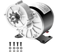 SucceBuy 350 W 24 V moteur à courant continu 3000 tr/min pour vélos électriques, dirtbikes, projets de bricolage