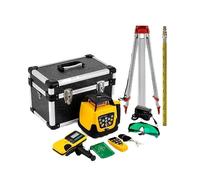 SucceBuy 360 niveau Laser rotatif auto-nivelant 500m balayage horizontal vertical Construction de mesure puissante professionnelle Green Beam 2