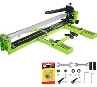 SucceBuy 39" Coupe-carreaux manuel, roue en carbure de tungstène, coupe-lames vinyle, guide laser réglable, coupe de précision pour porcelaine, céramique, carreaux de sol