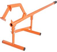 SucceBuy 46,5" Timberjack lève-bois, acier robuste, crochet réversible réglable, rouleau de bois pour bûches jusqu'à 15" de diamètre, lève-bois pour rouler et soulever