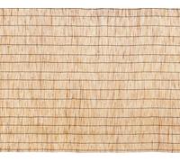 SucceBuy 5.5ft x 16.4ft clôture en roseaux naturels, écran de roseaux,Reproduction de terrasse de balcon, cloison de jardin arrière, panneau d'intimité, 0 tension, roseaux, naturel