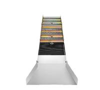 SucceBuy 50 "12" boîte à claque complète Kit de panoramique d'or en alliage d'aluminium équipement minier d'or 23/16 pièces Kit de prospection d'or 50 pouces 23 pièces