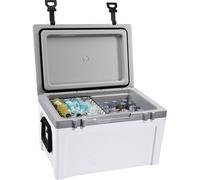 SucceBuy 52 qt glacière portable isolée, glacière robuste pour 50 canettes pour le camping, la plage, le pique-nique, les voyages, garde la glace pendant 6 jours