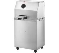 SucceBuy 800 W, extracteur de jus de canne à sucre électrique, haute capacité de 290 kg/h, extracteur de jus de canne à sucre, réglage automatique de la pression des cylindres, 4 cylindres en acier in