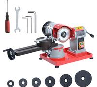 SucceBuy Affûteuse de lames de scie circulaire, 370 W, 3600 tr/min et roue d'affûtage 5 pouces