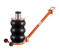SucceBuy Air Jack Cric de levage pneumatique de 3/5 tonnes avec colonne surélevée poignée réglable coussin en caoutchouc épais pour berline SUV Pickup 3T