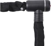 SucceBuy Antivol à chaîne de vélo de 1,22 m de long, antivol robuste avec 3 clés, haute sécurité pour vélo, moto, scooter, clôture, portail, 10 mm