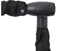 SucceBuy Antivol à chaîne pour vélo de 1,80 m de long, antivol robuste avec 4 clés, haute sécurité pour vélo, moto, scooter, clôture, portail, 10 mm