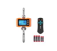 SucceBuy Balance à grue numérique 2000 kg - 500 g précision - Ecran LCD - Télécommande - Aluminium