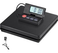 SucceBuy Balance d'expédition numérique de - 110 lbs x 0,07 oz. AC/DC avec écran LCD pour les colis. Balance postale précise et fiable