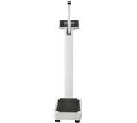 SucceBuy Balance médicale numérique de, balance professionnelle de poids et de taille pour médecins, toise intégrée, capacité de charge 290 kg, IMC, multifonction pour salle de sport, unité kg/lb