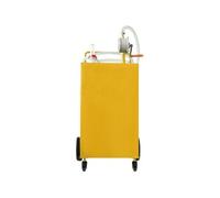 SucceBuy Bidon de Carburant Capacité 30gal Conteneur de Diesel Essence Avec 4 Roues